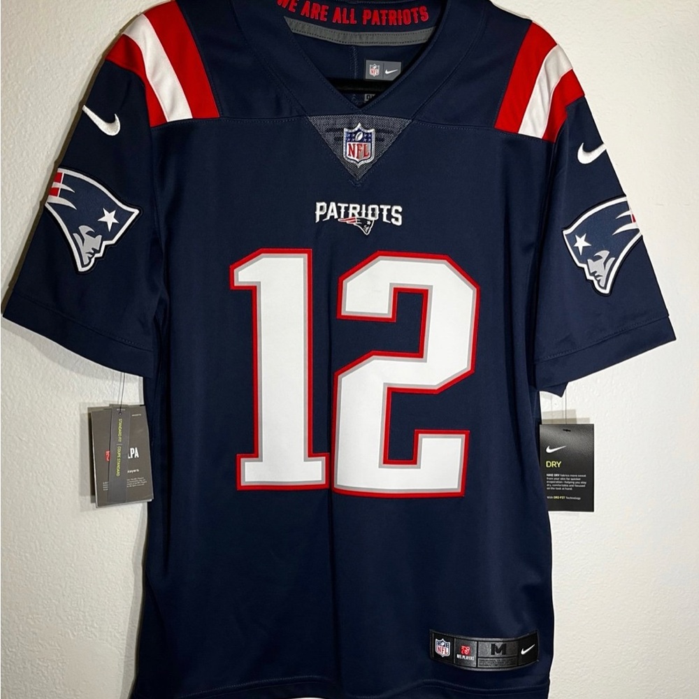 Nike Tom Brady Navy New England Patriots Vapor Untouchable Color Rush Jersey